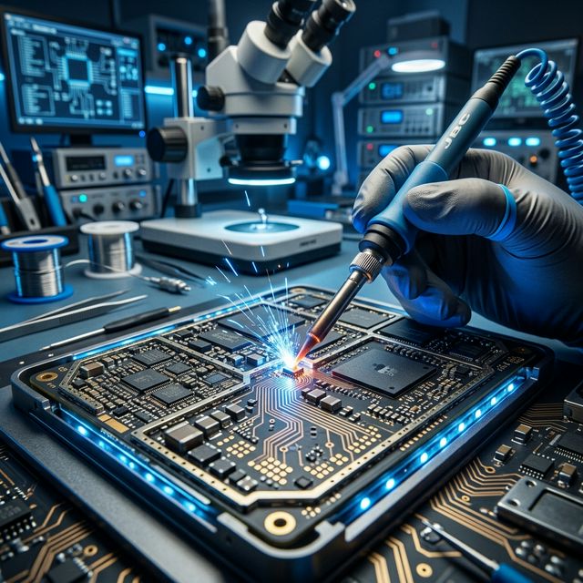 Expert Logic Board Repair Professional Logic Board Service - iOStore Varanasi